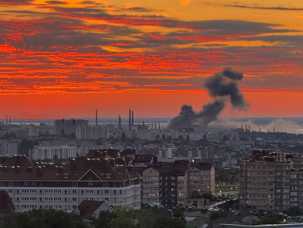 Ukrainos raketos „Flamingo“ smogė Volgogrado gynybos gamyklai giliai Rusijos vid...