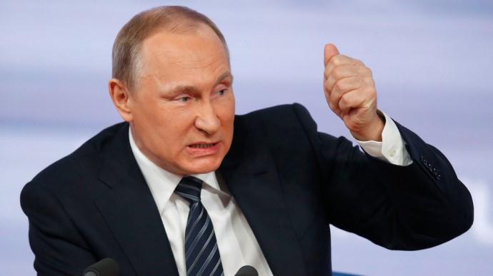 🤡 Putinas: „Rusijos negalima nugalėti mūšio lauke.“

Pasak Kremliaus šeimininko...