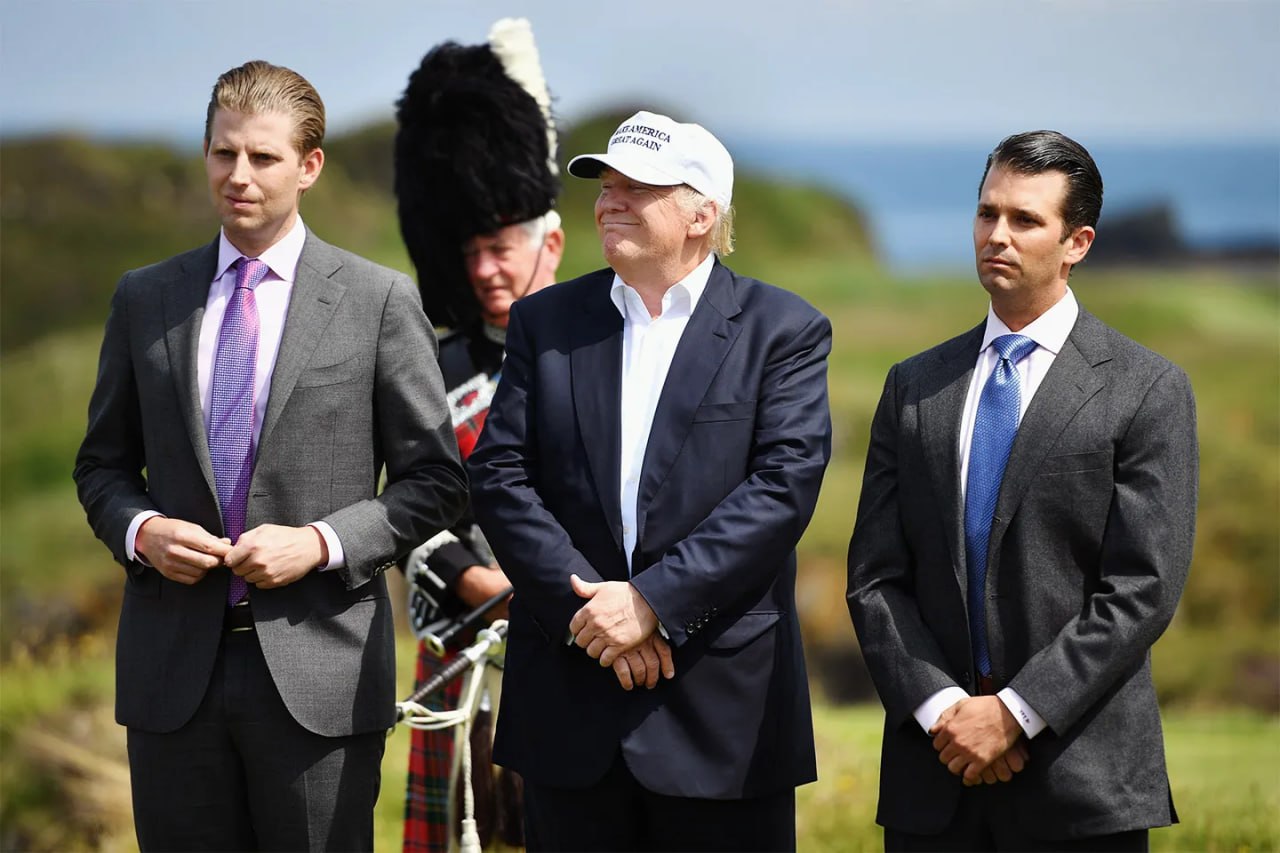 Trumpo sūnūs ruošiasi pelnytis iš milijardo dolerių vertės JAV ir Kazachstano vo...