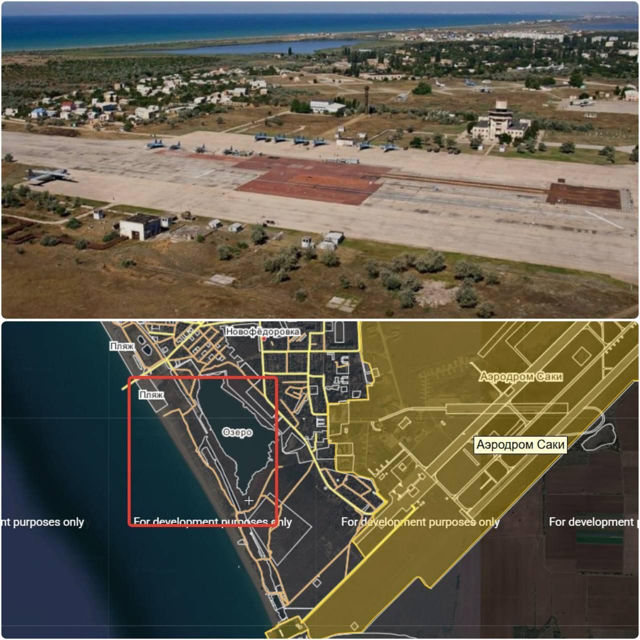 🫡 SBU smogė kariniam aerodromui „Saky“ okupuotame Kryme.
Ukrainos specialiosio...