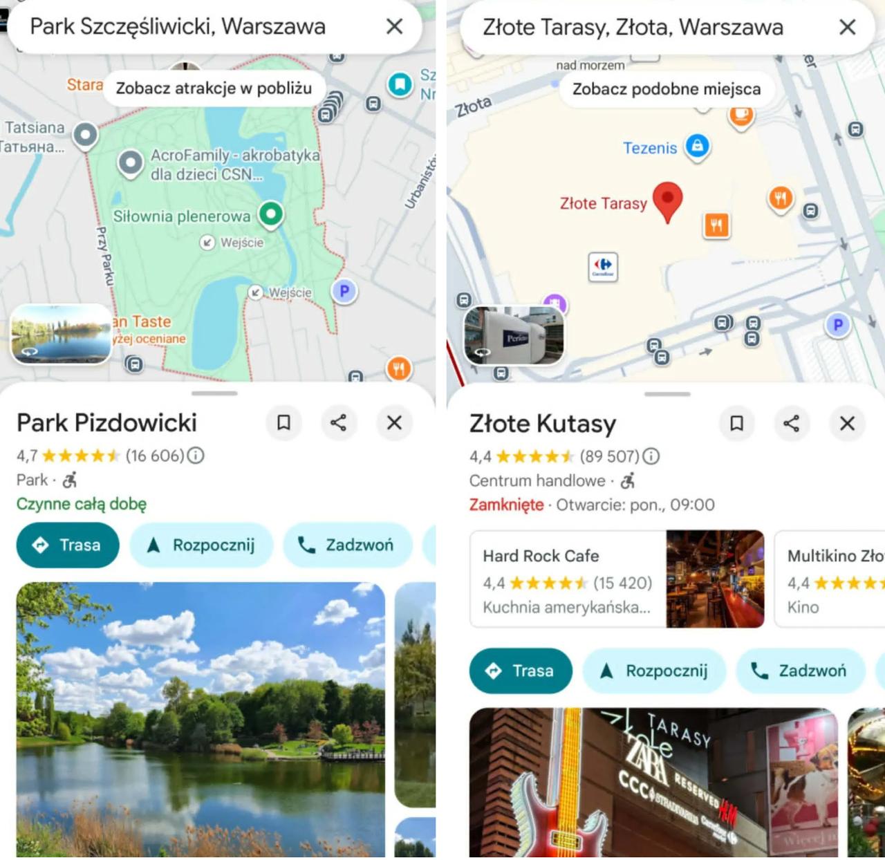 😳 Banderos parkas: „Google Maps“ masiškai pervadino Varšuvos lankytinas vietas...
