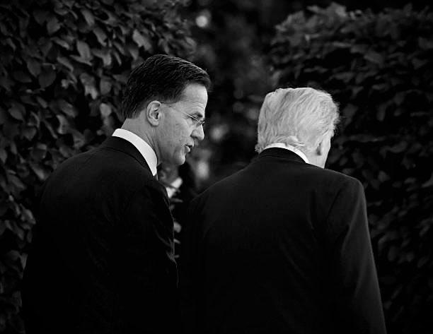 Trumpas ir NATO vadovas Rutte susitinka Ankaroje.