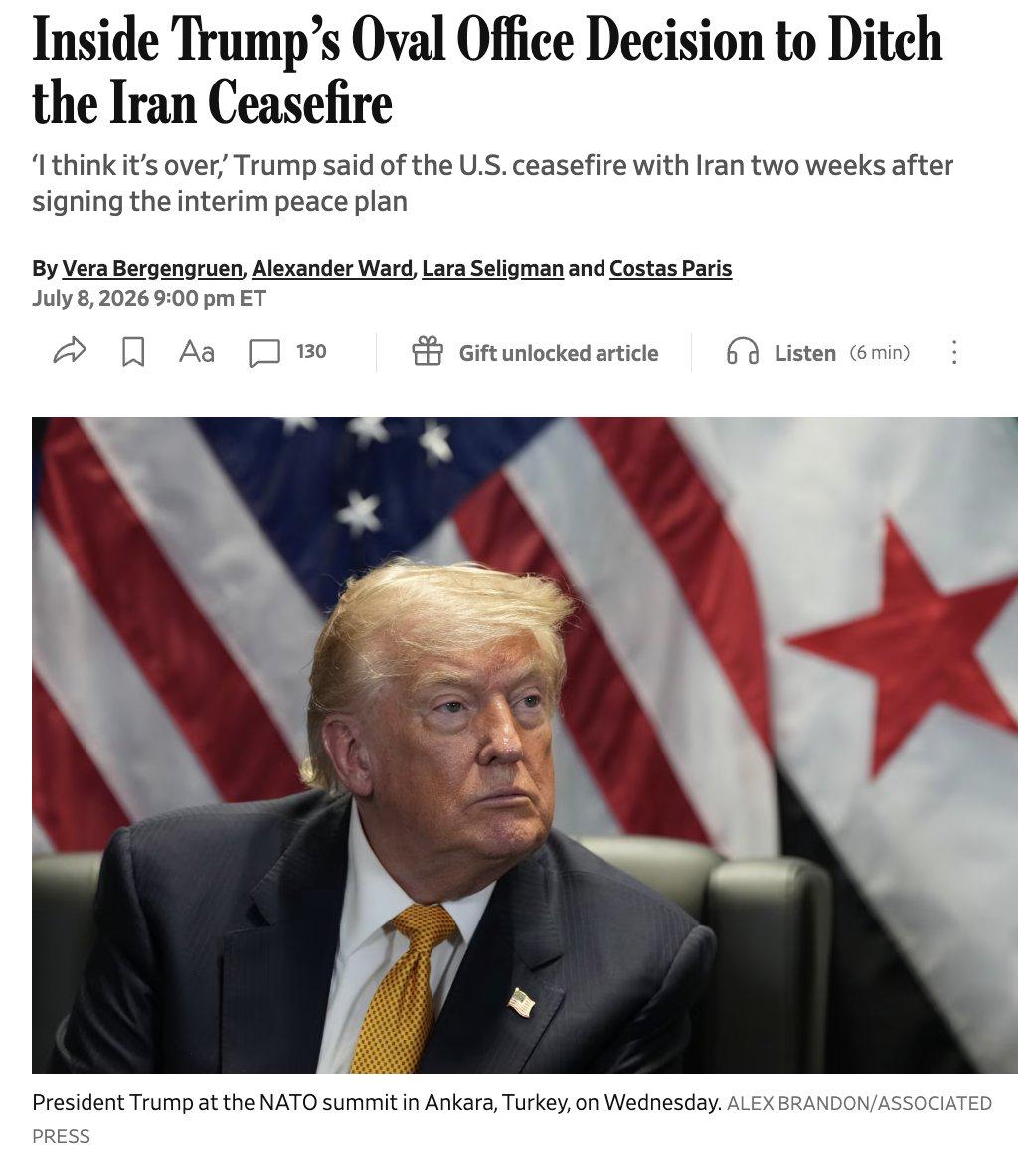 Kai Trumpas ruošėsi išvykti iš Baltųjų rūmų į Turkiją, valstybės sekretorius Mar...