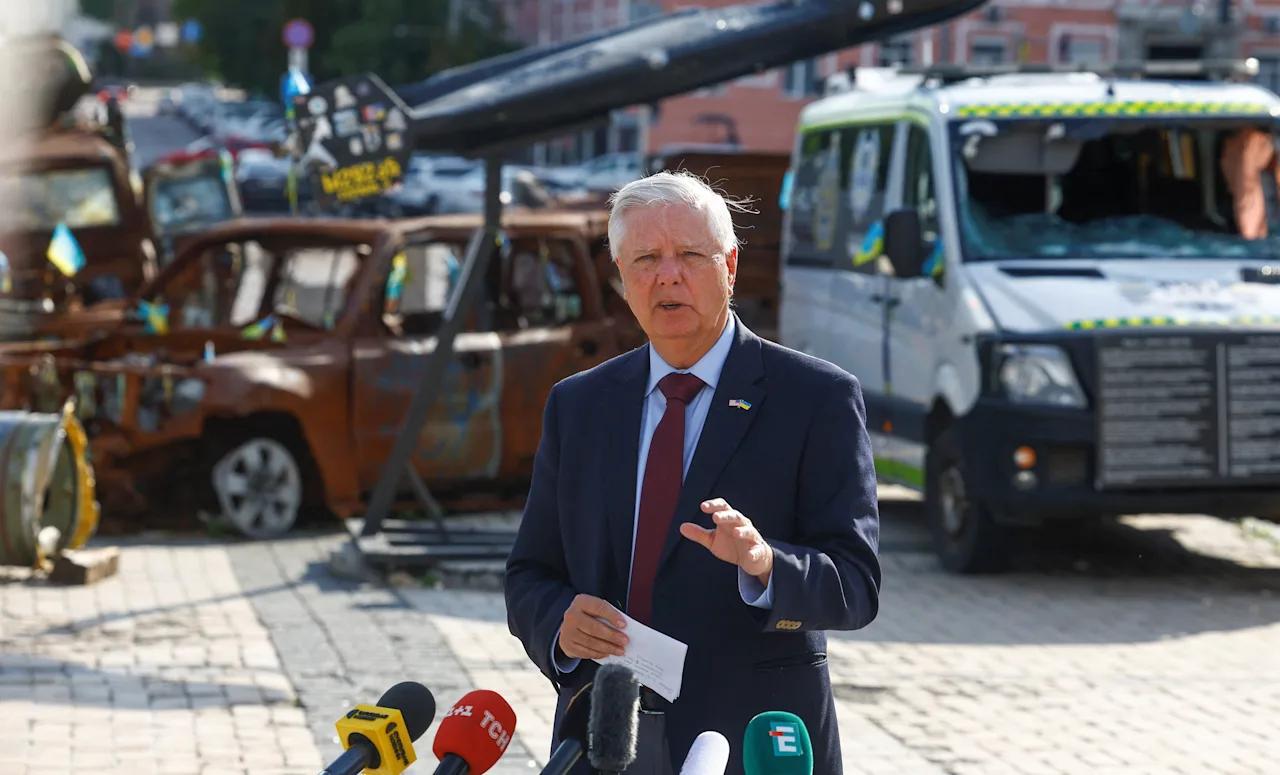 „Aš nesustosiu, kol Ukraina nelaimės.“ Paaiškėjo paskutinis Lindsey Grahamo paža...