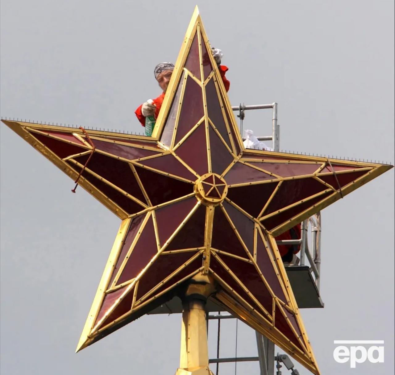 ⭐️ Rubino spalvos žvaigždės ant Kremliaus bokštų buvo pagamintos Ukrainos Konsta...