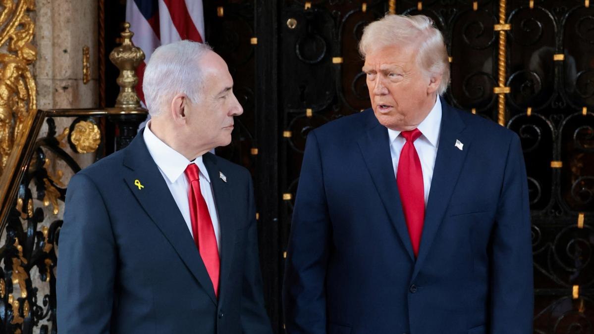 Arabų lyderiai prezidentui Trumpui teigė, kad ministras pirmininkas Benjaminas N...