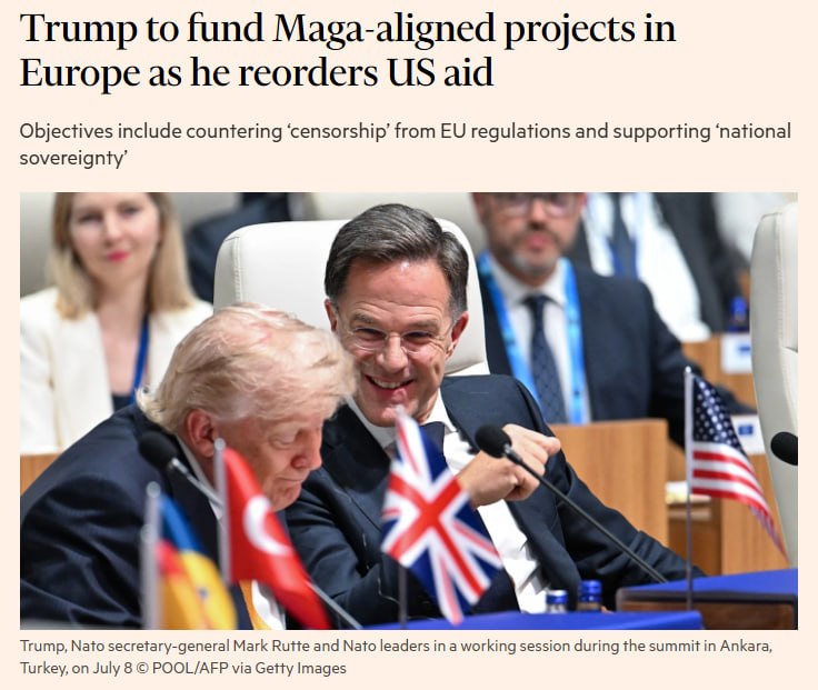 Trumpo administracija planuoja perorientuoti JAV užsienio pagalbą projektams, at...