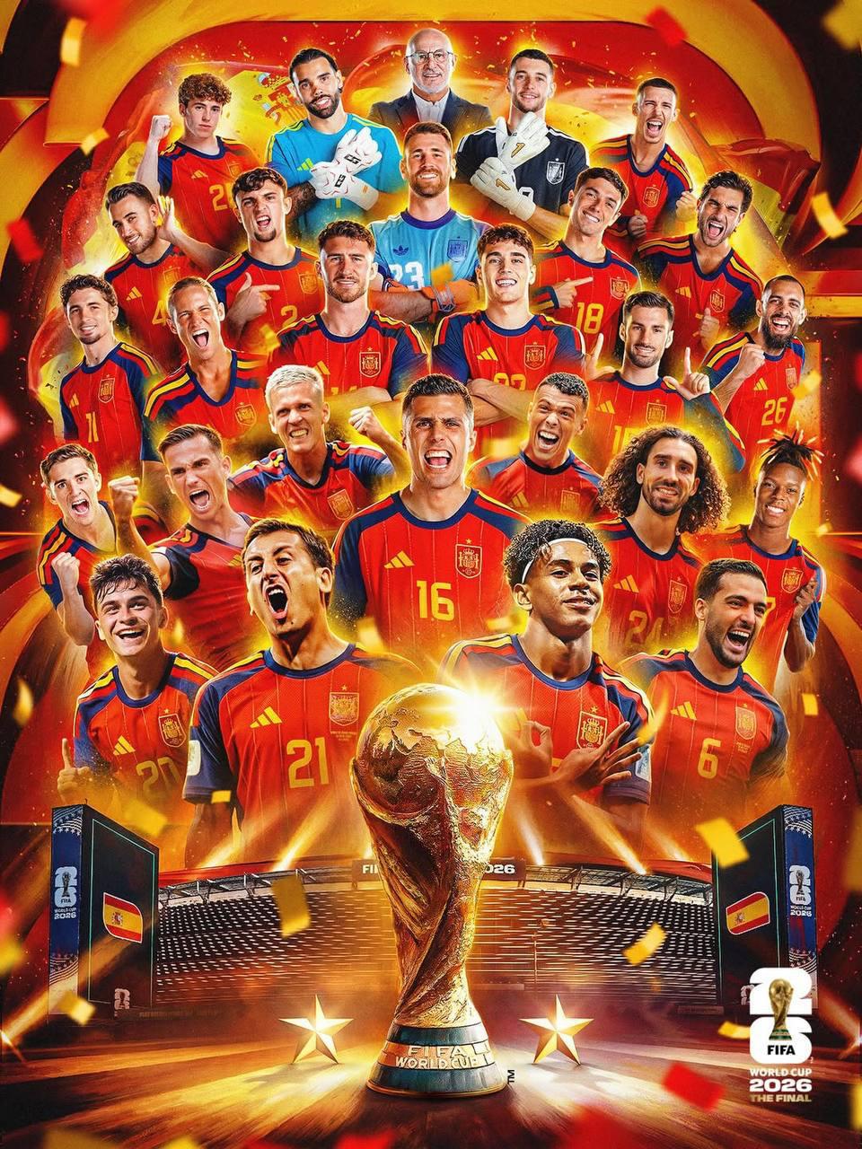 🇪🇸 Ispanija – dukart pasaulio futbolo čempionė

Finale ispanai 1:0 įveikė Arge...