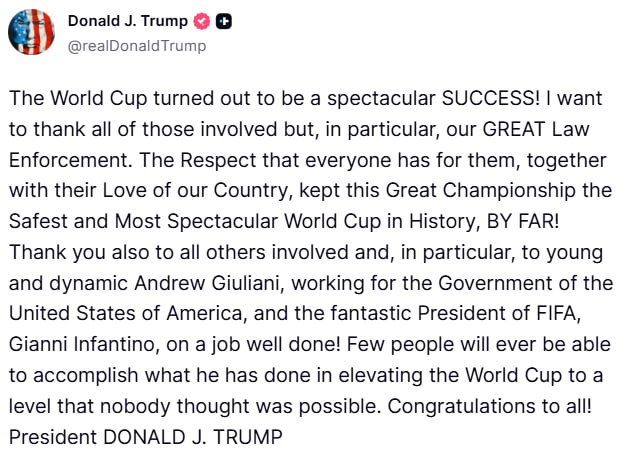 Trumpas:

Pasaulio čempionatas pasirodė esąs įspūdinga SĖKMĖ!