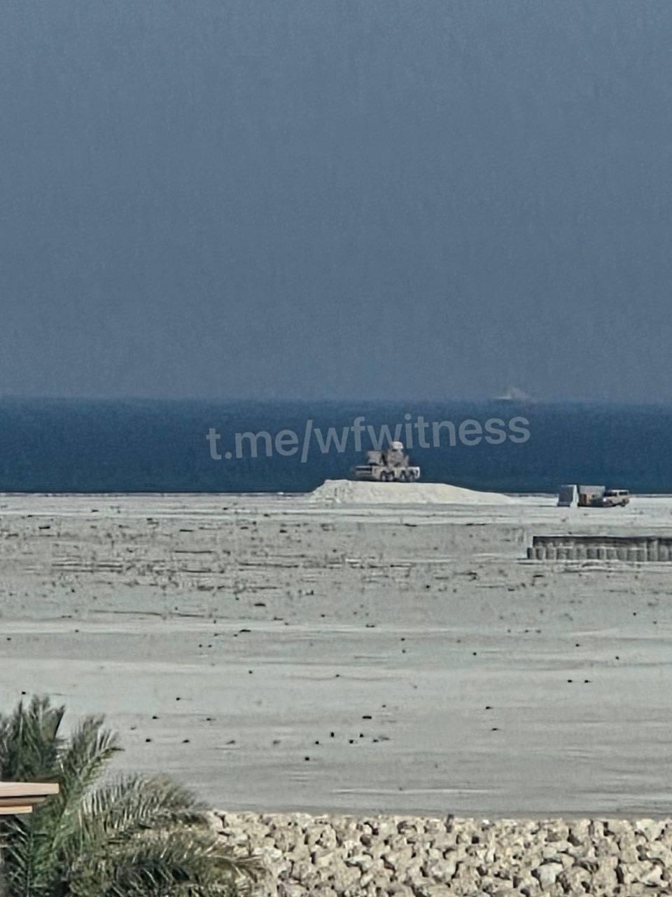 Kinijos gamybos trumpojo nuotolio oro gynybos sistema FK-2000 dislokuota Bahrein...