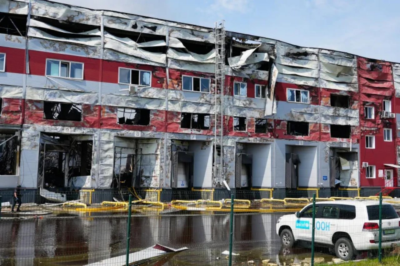 UNICEF praneša, kad praėjusią savaitę per atakas visoje Ukrainoje žuvo du vaikai...