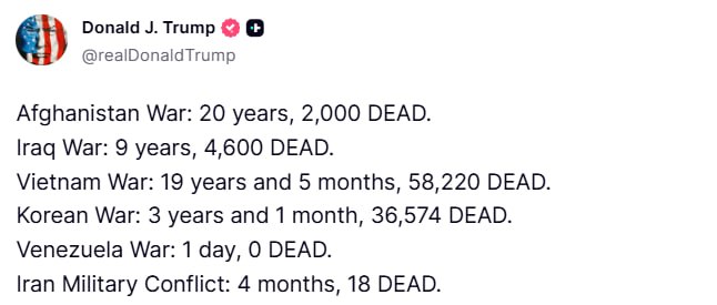 Trumpas lygina karus „Truth Social“ tinkle.