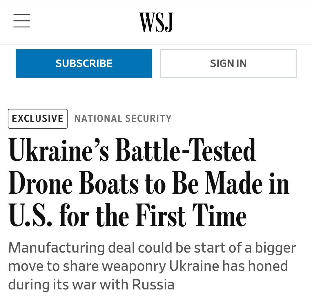 Ukrainos jūrų dronai „Magura“ bus pradėti gaminti JAV.

Amerikos bendrovė „Recon...