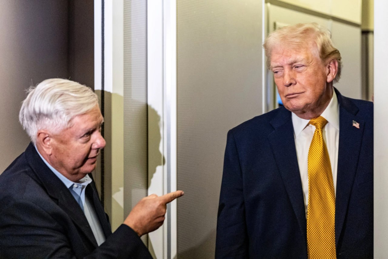 Pasak kino kūrėjo Alexo Holderio, Lindsey Grahamas vis labiau nusivylė tiek Trum...