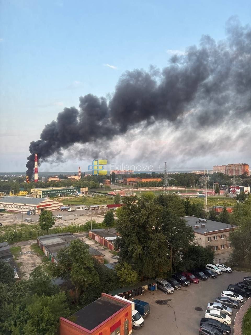 Ukrainos dronai smogė didžiuliam logistikos sandėliui Maskvos srityje, iš kurio...